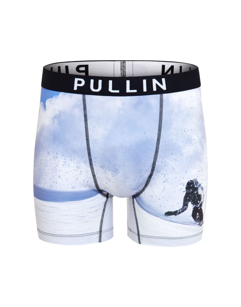 WHITE MEN'S TRUNK FASHION 2 SOFTY - Men's underwear PULLIN