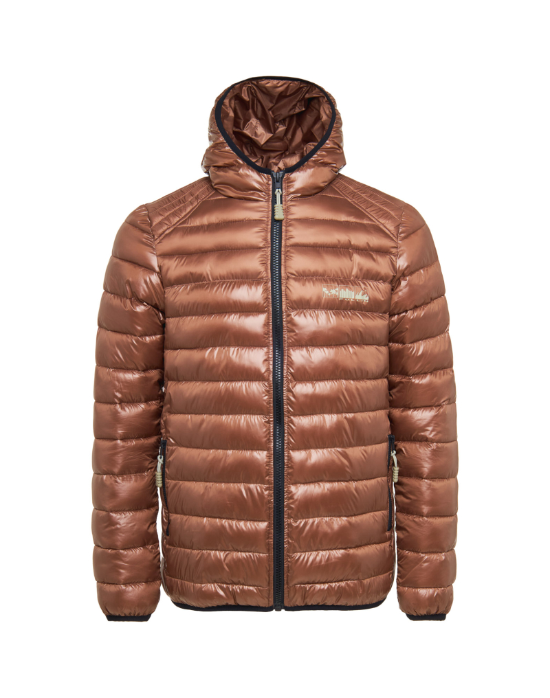 Men's feather jacket LUCKY ORANGE