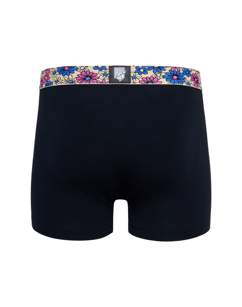 Men's trunk Master FLOWERBLAC