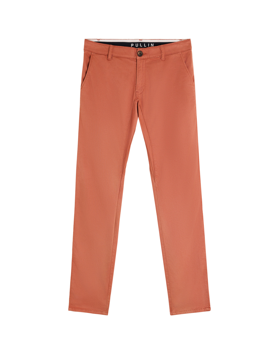 Men's pants chino cut FLAMINGO