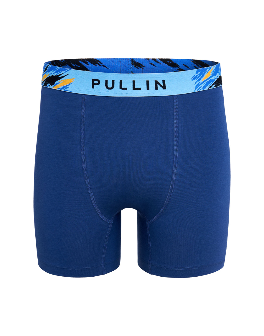 BOXER LONG ZEBRABLUE