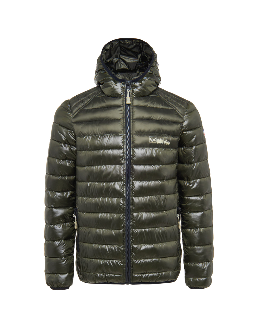 Men's feather jacket LUCKY KAKI