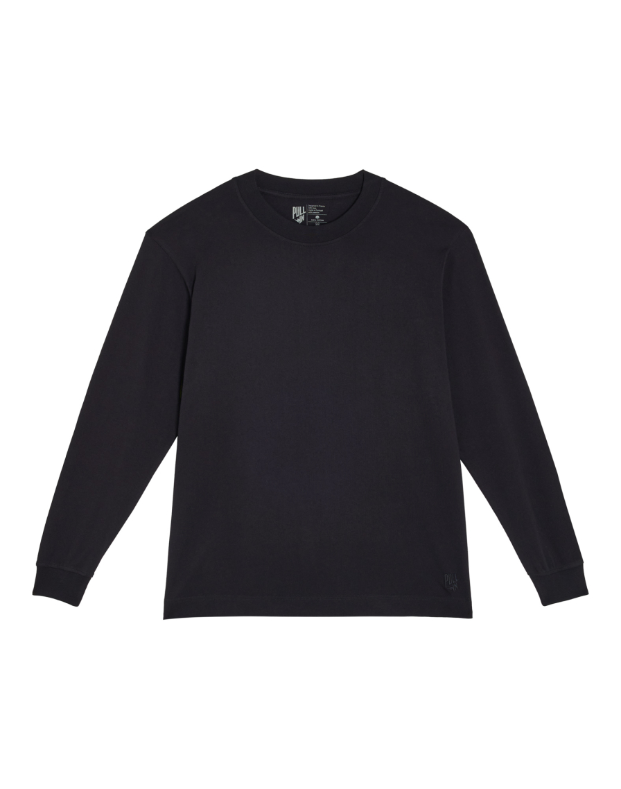 Men's t-shirt long sleeves BLACK