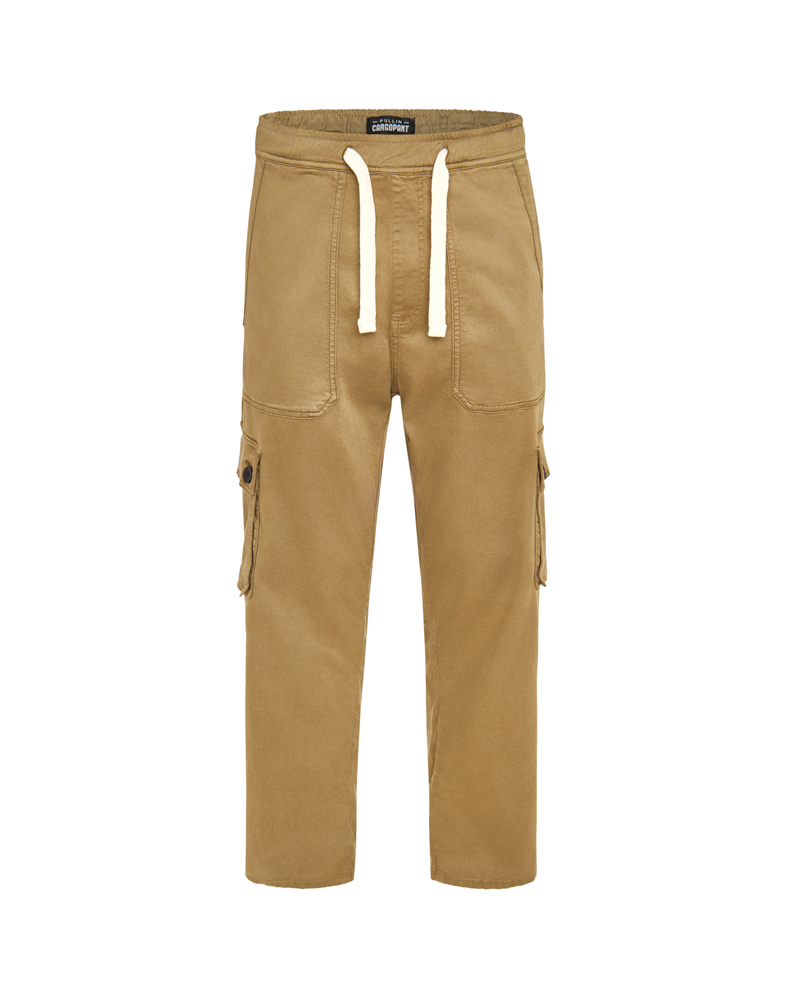 Organic Cotton Cargo Pants W/belt Bag