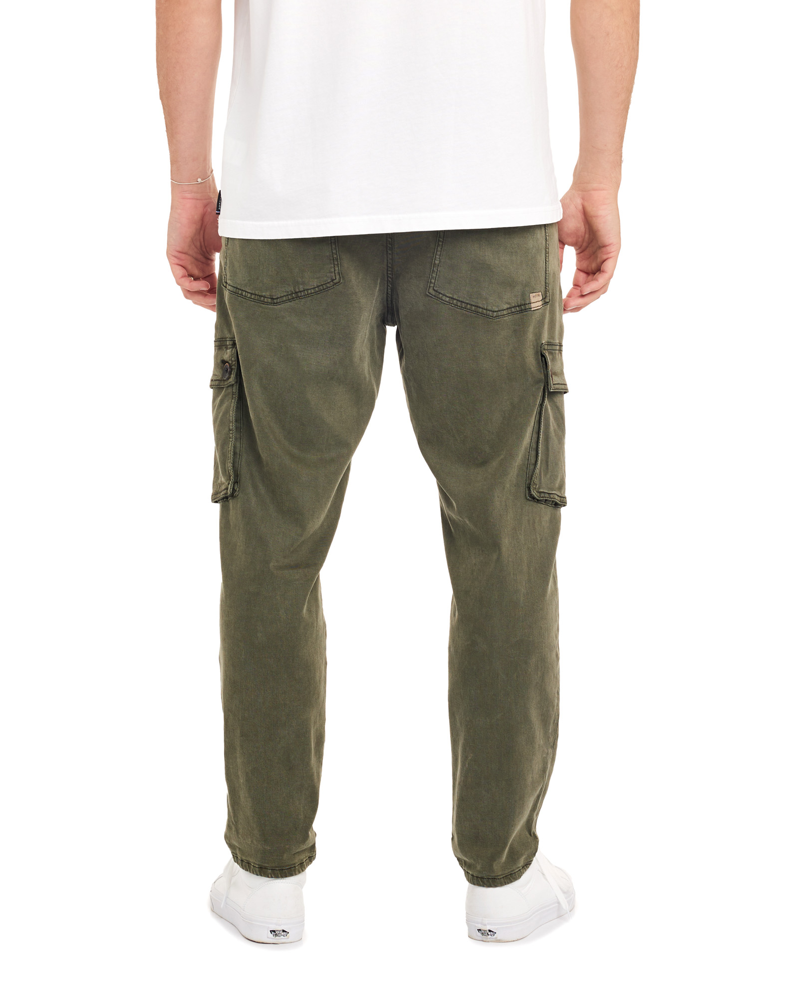 Men's Stretch Golf Pants Slim Fit Quick Dry Pants - Army Green / S