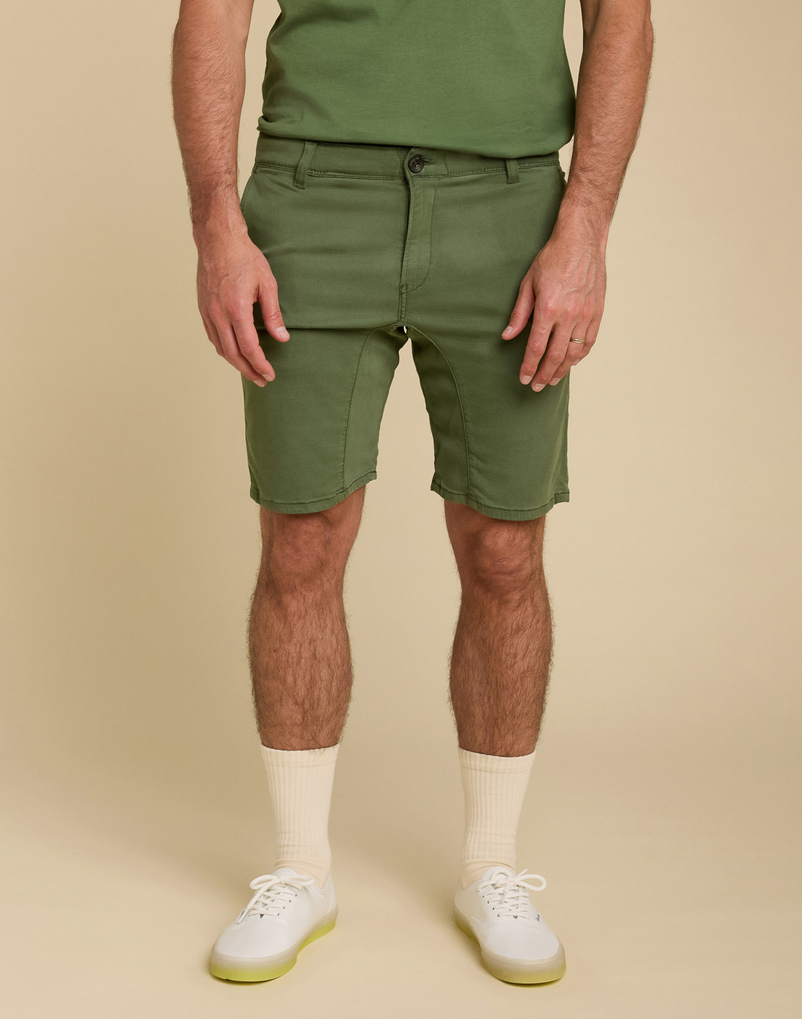 Men's short DENING SHORT CHINO BRONZE