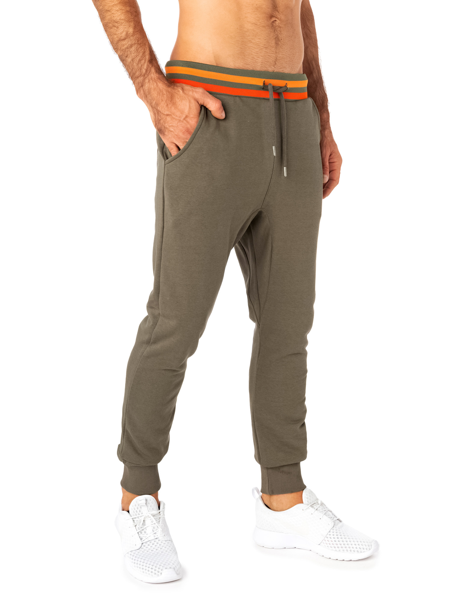 Men's Sweat Pant JOGGING LOOSE KHAKI