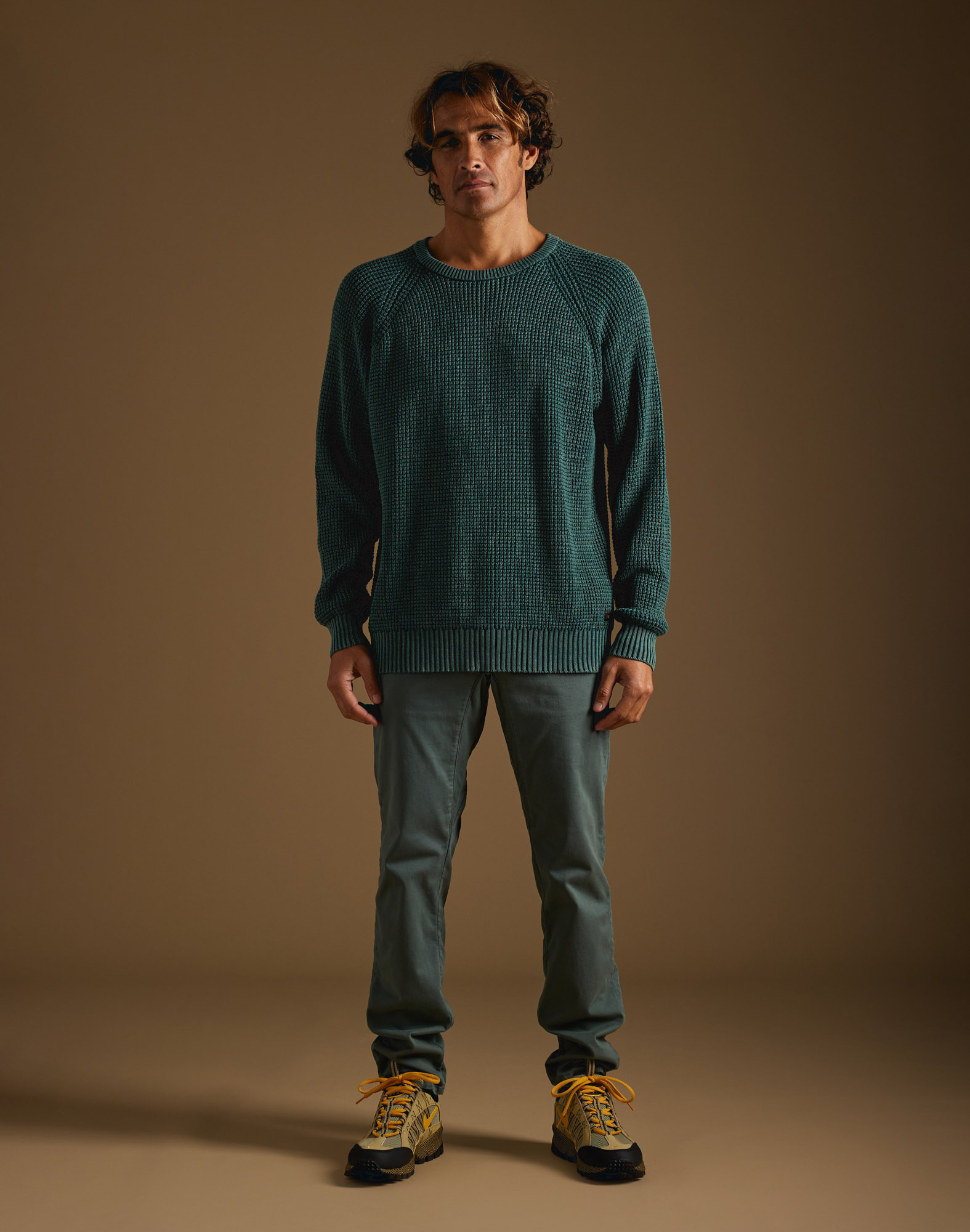 Men's jumper PULL COCOON AZUL