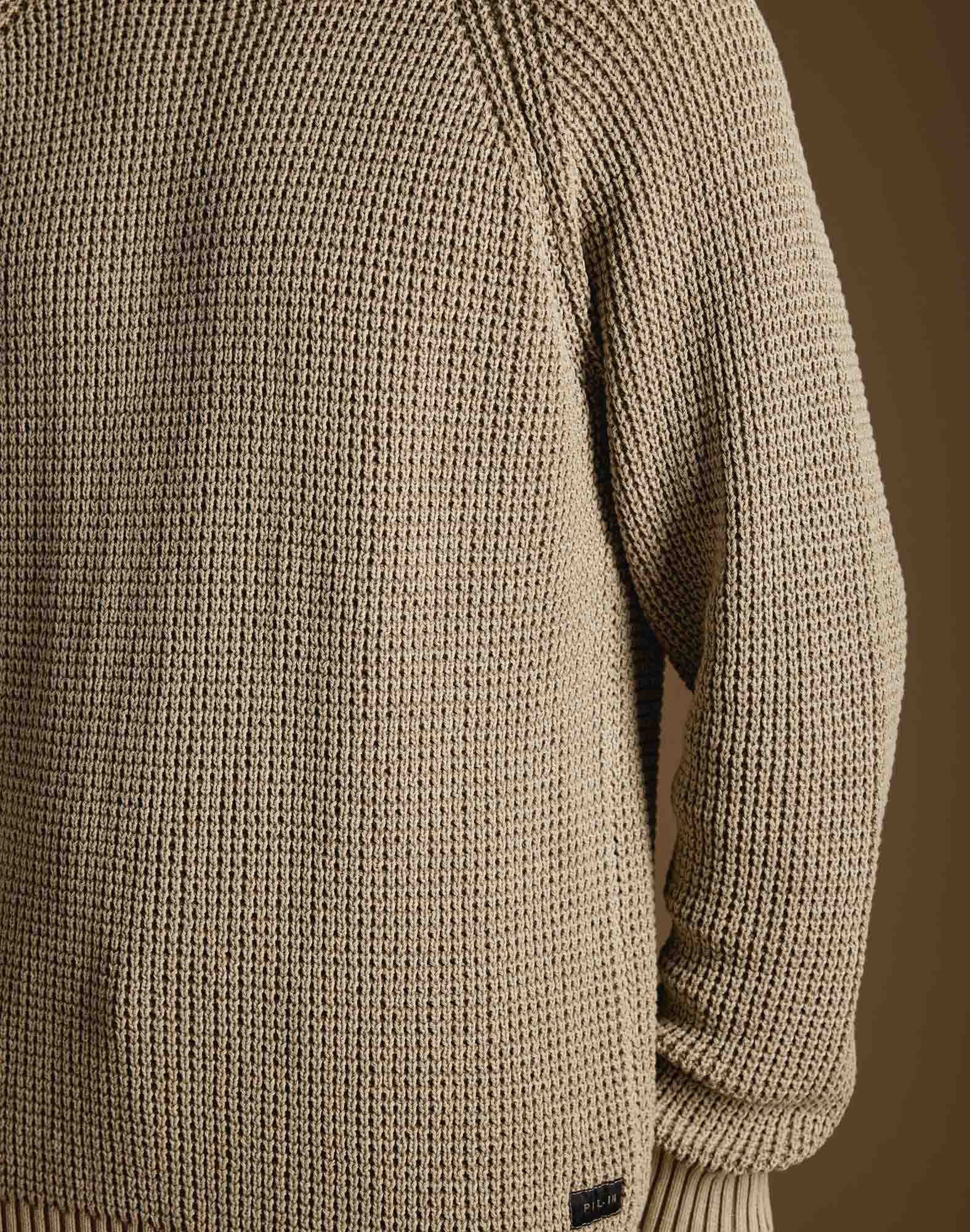 Men's jumper PULL COCOON TAUPE