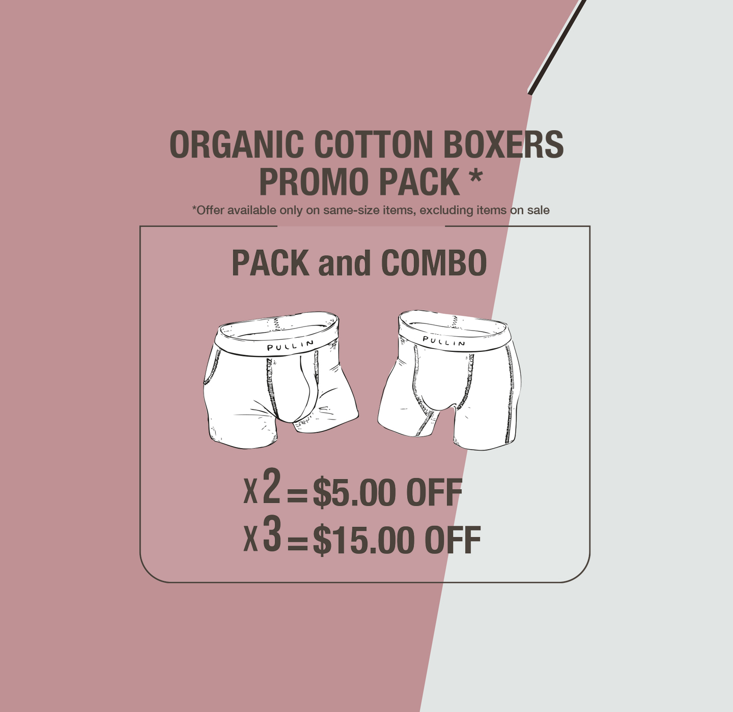 Organic Cotton Trunk — BGREEN
